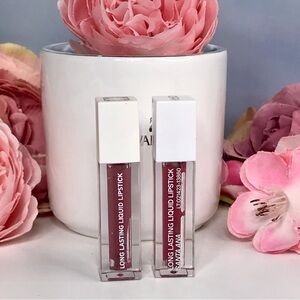 OFRA Micro MINI Long Lasting Liquid Lipsticks Bundle of 2! Pasadena & Rose *NEW!